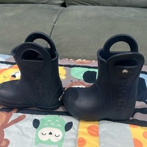 Croc rain boots